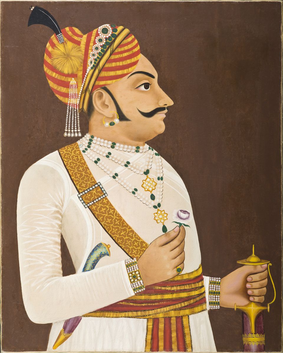  Rajput Valor: 'Maharana of Mewar' - Art Print on Paper ARTEMYST