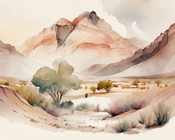 The Majestic Dunes: Nature's Grandeur- Art Print on Fine art paper ARTEMYST