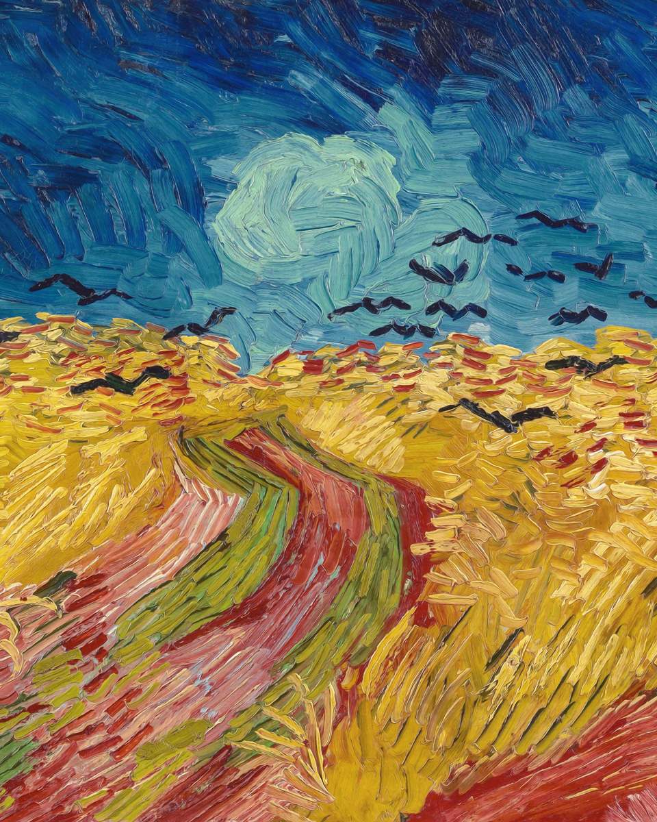 Wheatfield with Crows: Van Gogh's Emotional Landscape - Art Print on Paper. ARTEMYST